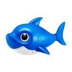 Robo Alive Junior Baby Shark New Silicon Fins Version Swimming Daddy Shark (Blue) by ZURU